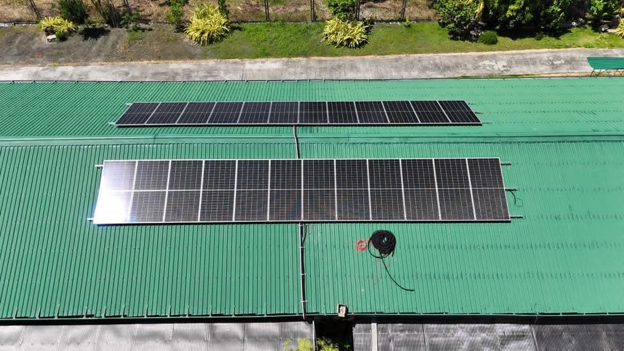 Agbayani Agro Industrial Corp., a 12 kWp solar installation in Oriental Mindoro