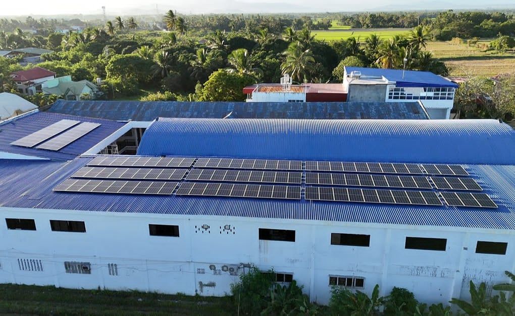 Clarendon College, a 60 kWp solar installation in Oriental Mindoro