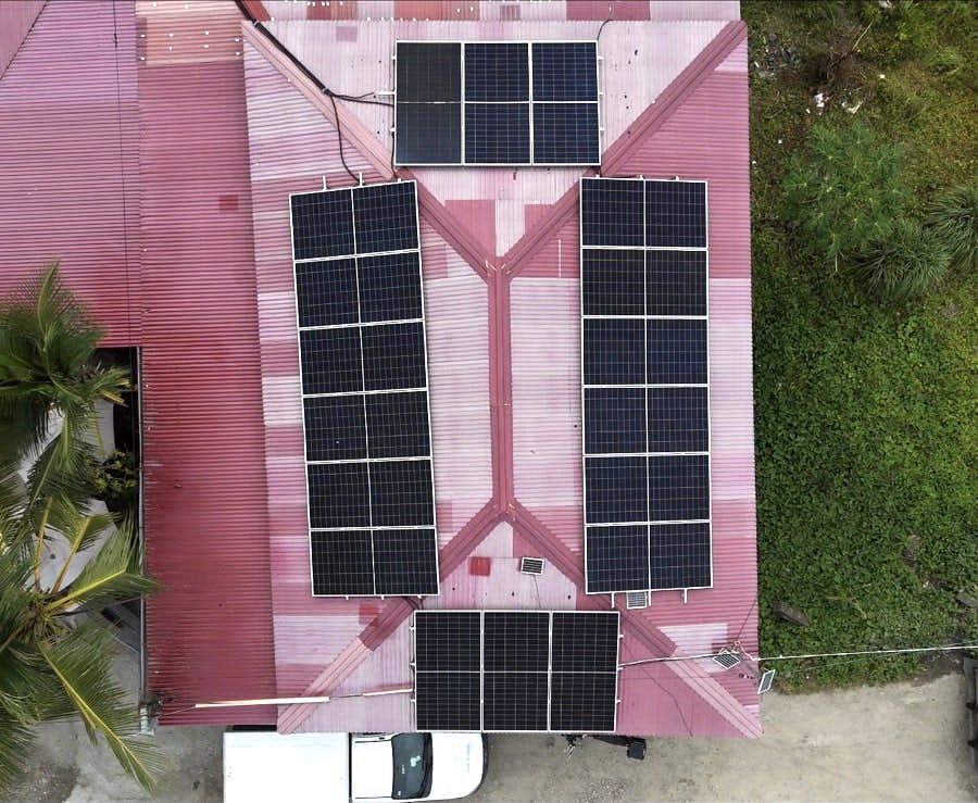 Conthea Inn & Restaurant, a 10 kWp solar installation in Oriental Mindoro